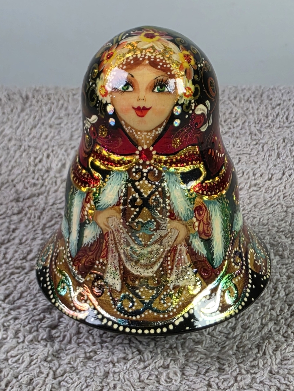 Russian Roly Poly Doll Known As Nevalyashka - Picture 2 of 13